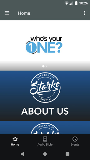 Android application FBC Starke screenshort