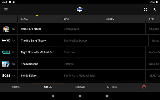 Screenshot of StreamIt powered by GBT
