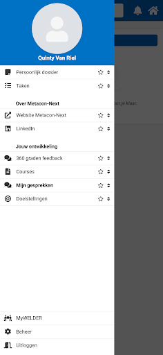 Android application MyNextSteps screenshort