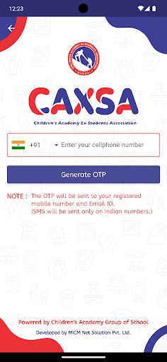 CAXSA Screen 2