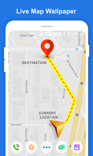 Live Map Live Wallpaper