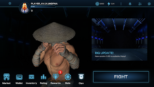 Android application Satoshi Fight Club screenshort