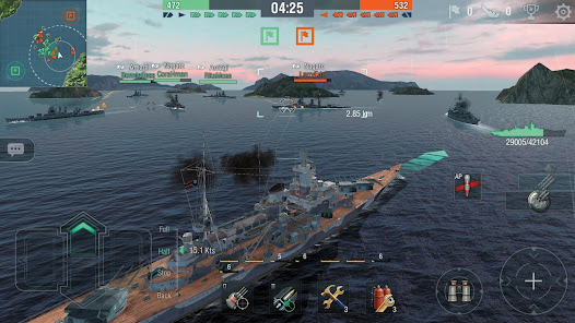 World of Warships Blitz War MOD apk v5.4.0 Gallery 5