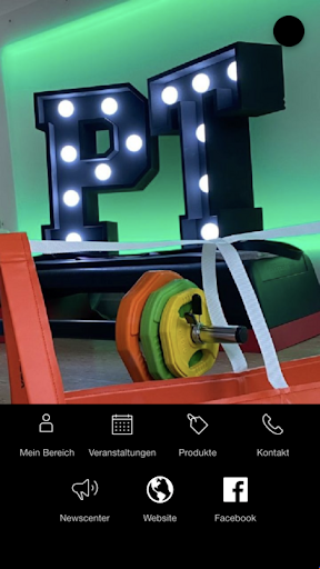 Android application Personal Training Zwickau screenshort