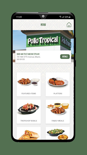 Pollo Tropical Screenshot 4 - AppWisp.com