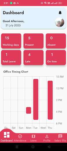 Android application OnTime screenshort