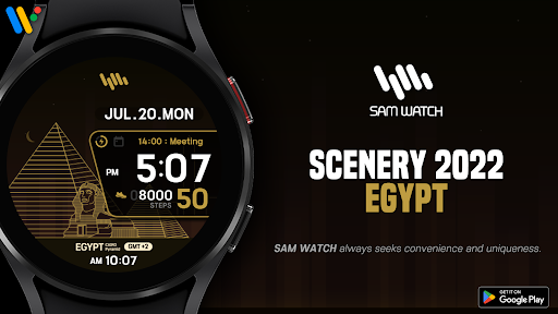 Android application SamWatch Scenery 2022 Egypt screenshort