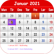 Dansk Kalender 2021