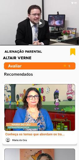 Android application Bem Família screenshort