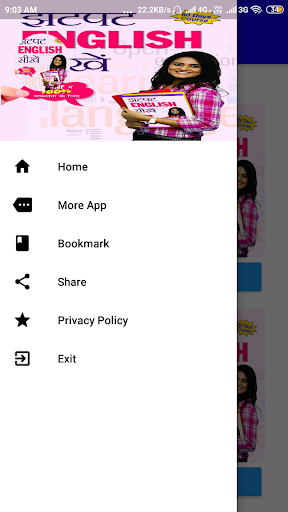 Android application English Spoken Course 2024 screenshort