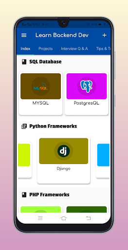Screenshot of Learn Backend Web Development