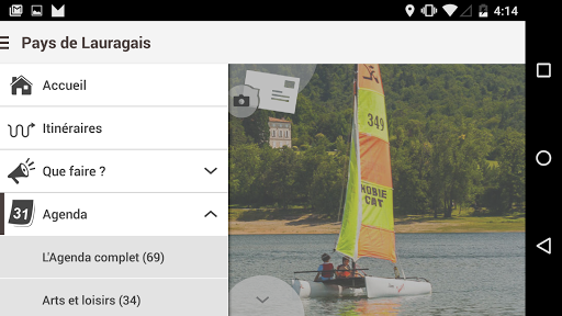 Lauragais Tour Screen 2