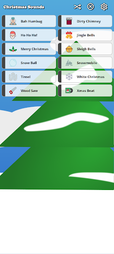 Android application Christmas Sounds screenshort