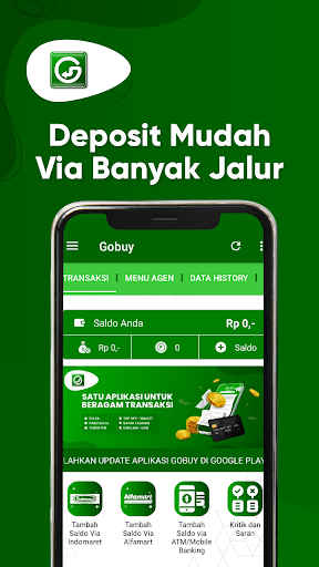 Android application Mitra Gobuy: Pulsa&Kuota Murah screenshort