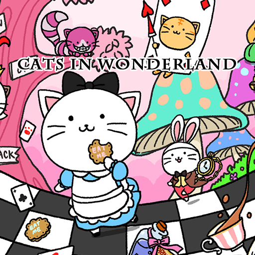 Cats in Wonderland Theme logo
