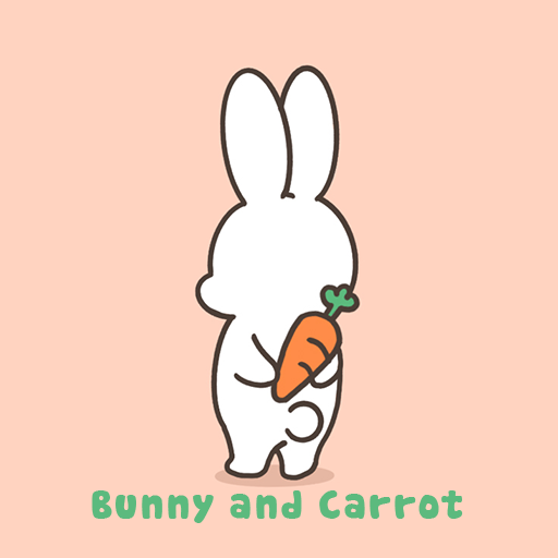 Bunny and Carrot Theme +HOME logo