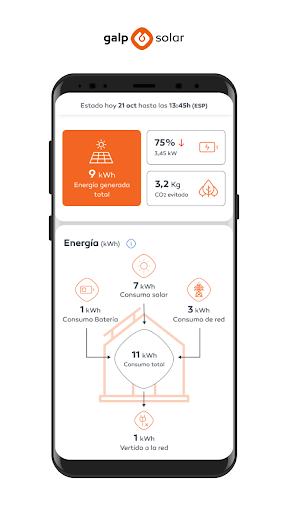 Android application Galp Solar screenshort
