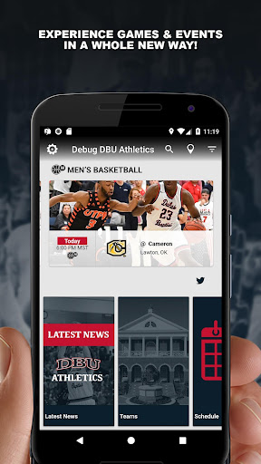 DBU Athletics Screenshot 1 - AppWisp.com