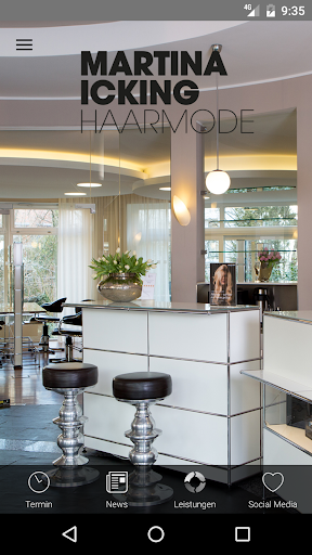 Android application Martina Icking Haarmode screenshort
