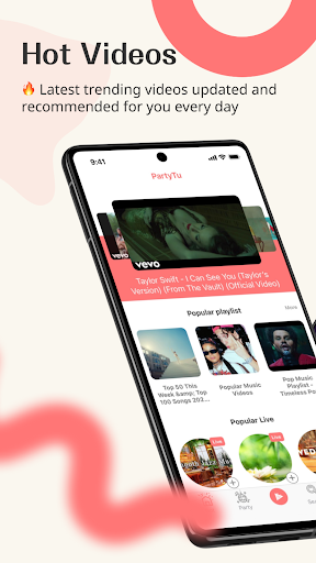 Android application PartyTu screenshort