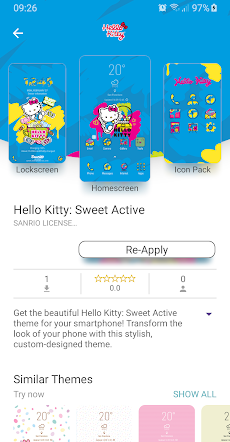 Hello Kitty Themes Storeのおすすめ画像4