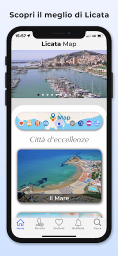 Android application Licata Map screenshort