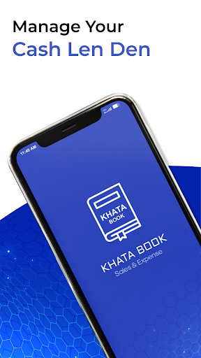 Android application Khata Book Sales & Expense App screenshort