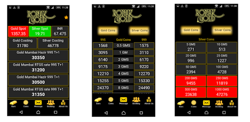 Ronak Gold - Bullion Live Rate - Apps on Google Play