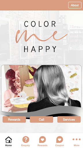 Android application Color Me Happy App screenshort