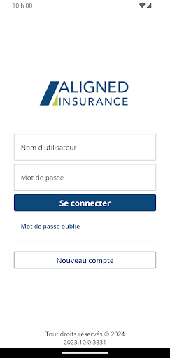 Aperçu de l'application