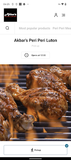 Android application Akbar's Peri Peri Luton screenshort