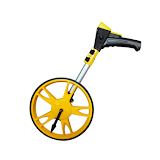 Measure Wheel: Distance meter icon