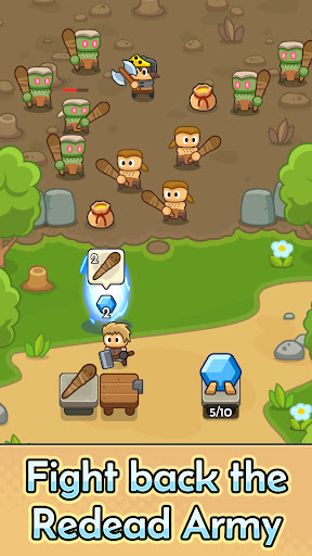 Warrior What?! Craft & Idle 2