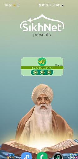 Android application Live Kirtan Sehaj Paath screenshort