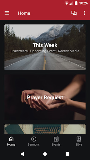 Android application Argyle Community Church (TX) screenshort