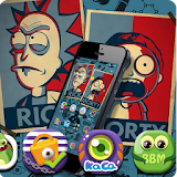 Rick and Morty theme wallpaper icon