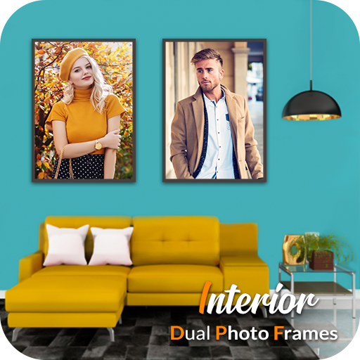 Interior Dual Photo Frames