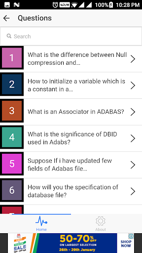 Mainframe IBM Interview QA Screen 2