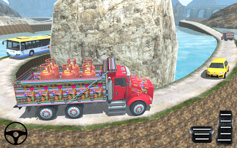 Indian Truck Cargo Driver 3D 5