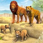 Cover Image of ダウンロード Lion Games 3D: Jungle King Sim  APK