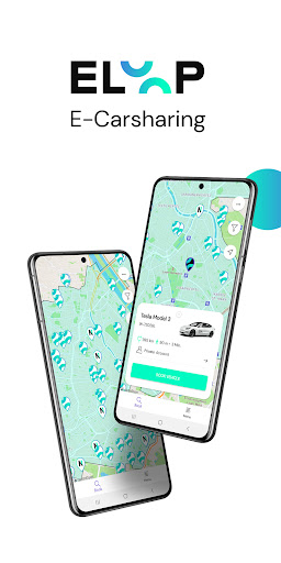 Android application ELOOP E-Carsharing screenshort