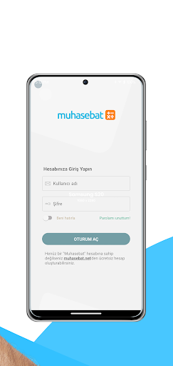 Android application Muhasebat screenshort