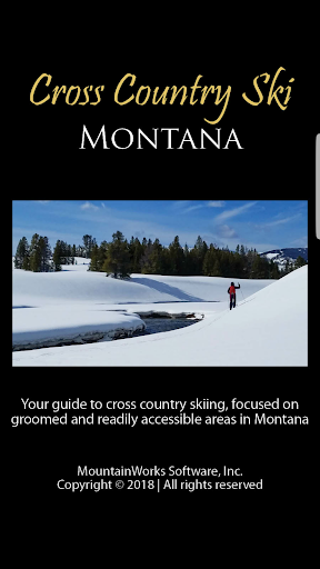 Android application Cross Country Ski Montana screenshort
