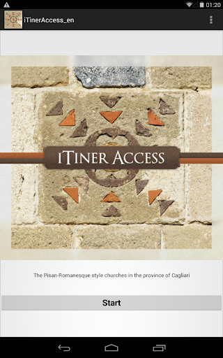 Android application iTinerAccess EN screenshort