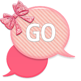 GO SMS - Sugar Bows icon