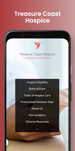 Android application Treasure Coast Hospice screenshort