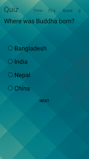 Quiz Screen 2