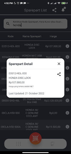 BengkelKita - Cek Harga Parts Screen 3