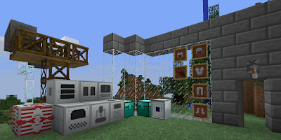 screenshot of Industry mod for mcpe