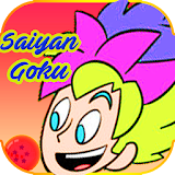 Goku Saiyan shooting runner icon